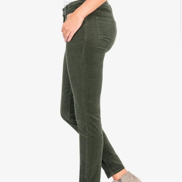 Kut from the Kloth MOSS Green courduroy jeans - Picture 2 of 8